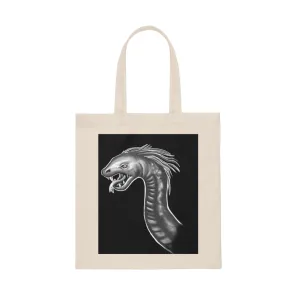 Serpent Canvas Tote Bag