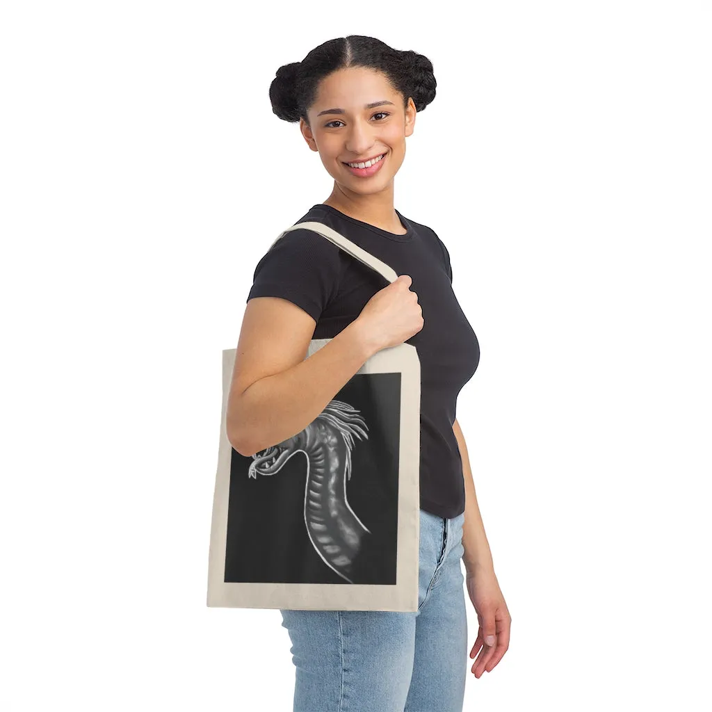 Serpent Canvas Tote Bag