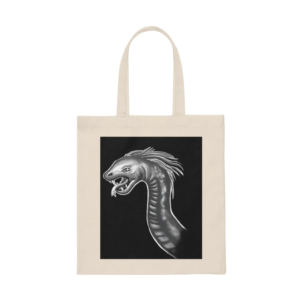 Serpent Canvas Tote Bag