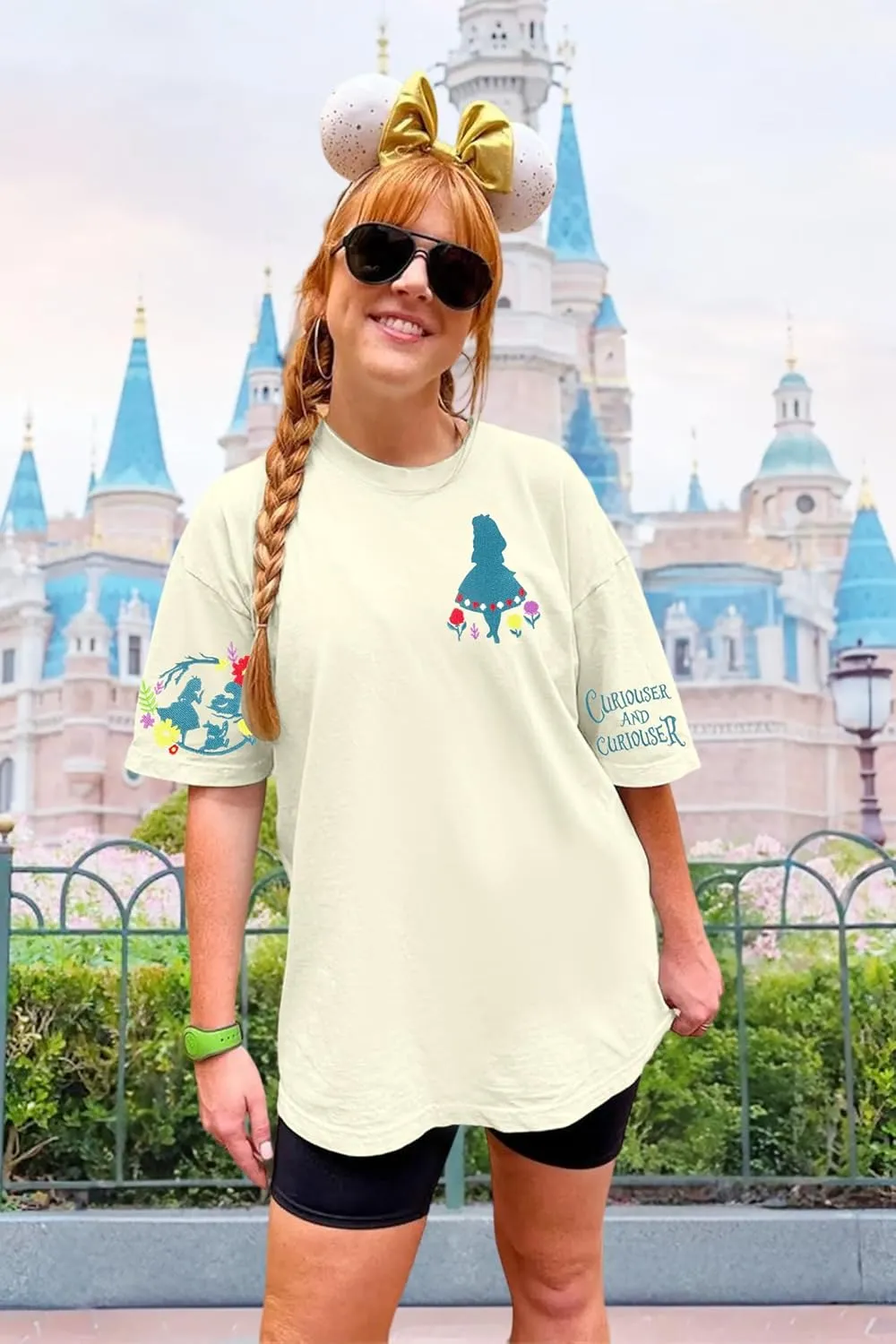 SFHFY Magical Shirt for Women Magic Kingdom T Shirt Family Vacation Tee Castle Fairy Tale Graphic Short Sleeve Tops