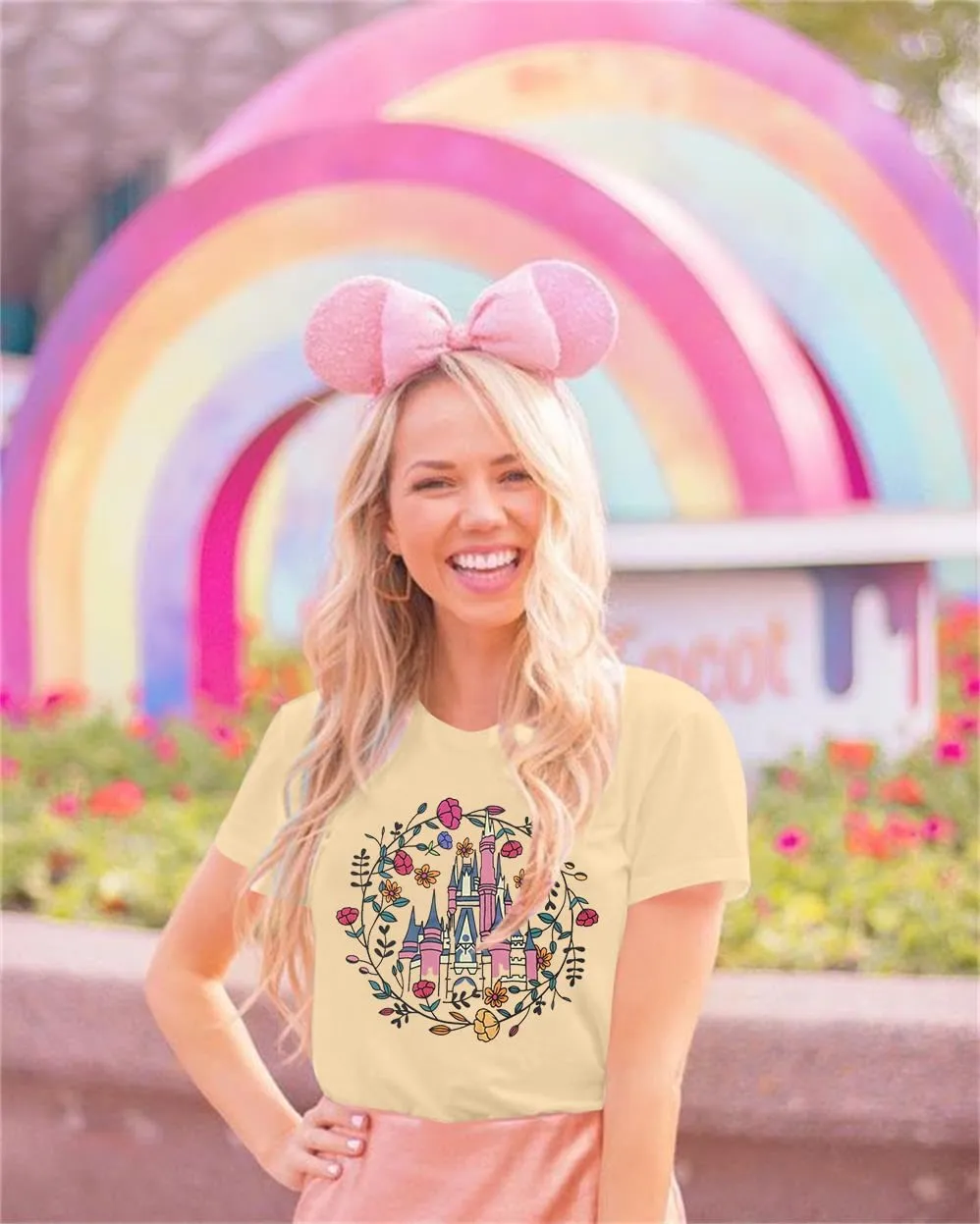 SFHFY Magical Shirt for Women Magic Kingdom T Shirt Family Vacation Tee Castle Fairy Tale Graphic Short Sleeve Tops