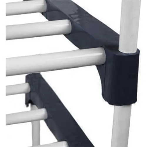 Shoe Rack for Home Metal Pipes, multiputpose Rack (with Wheels, 6 Layer)