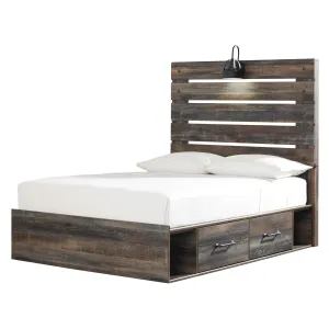 Signature Design by Ashley Drystan B211B9 Full Panel Bed with 2 Storage Drawers