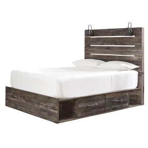 Signature Design by Ashley Drystan Queen Panel Bed with Storage B211-57/B211-54/B211-60/B211-60/B100-13