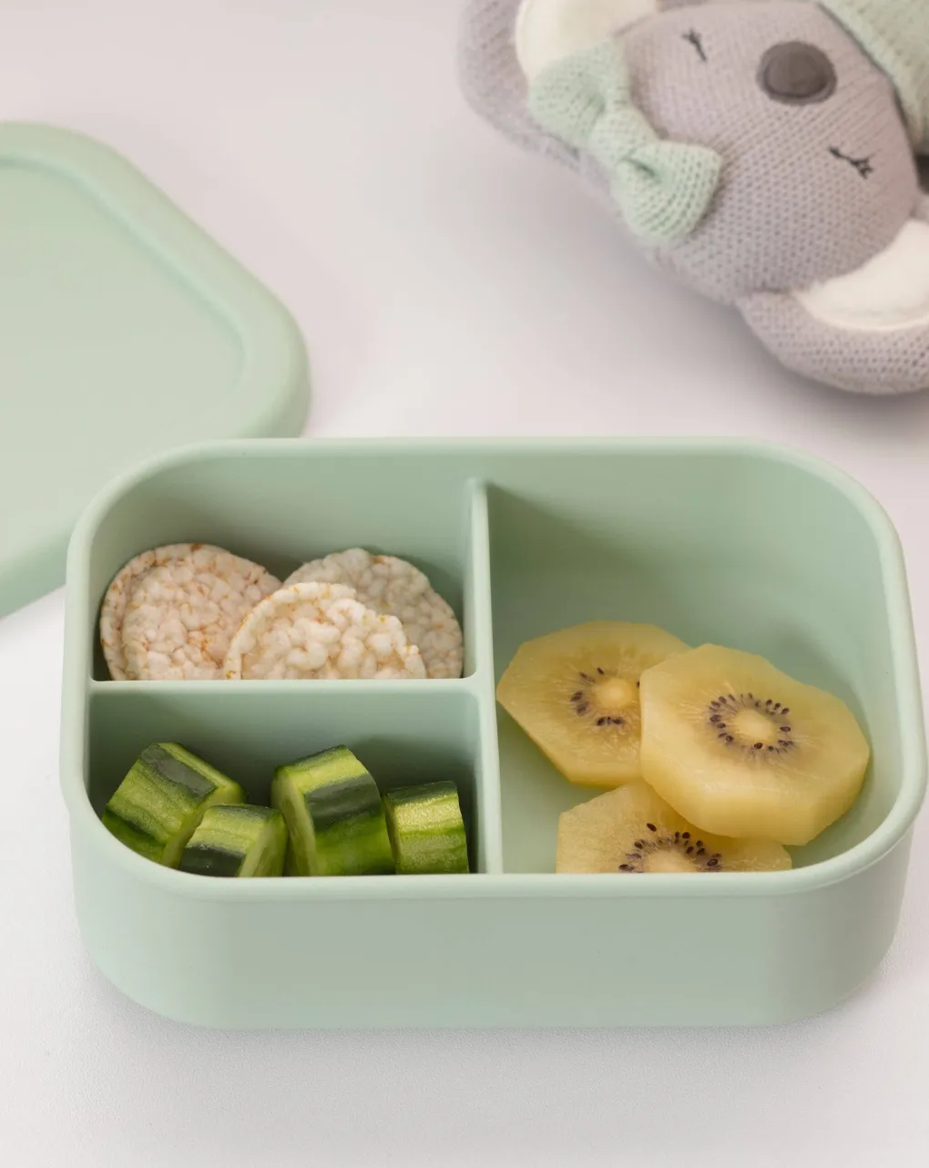 Silicone Lunch Box- Small- Light Sage