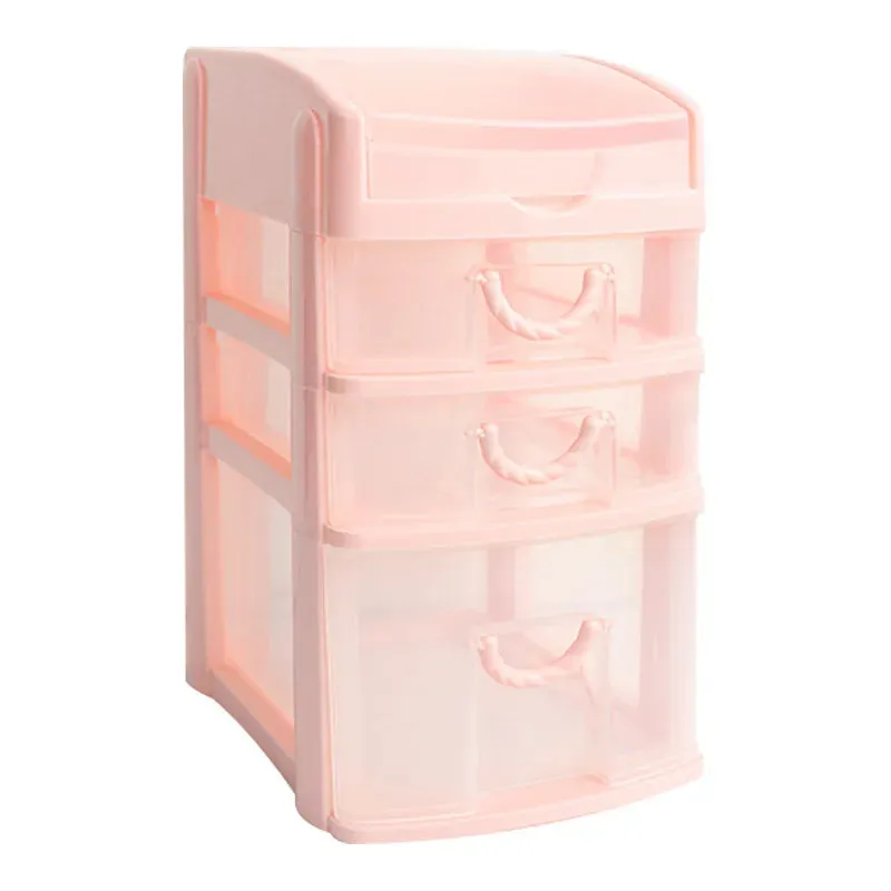 SINOTAO  -  Desktop Storage Box Drawer Ins Girl Heart Student Dormitory Stationery Cosmetics Sundries Jewelry Hand Account Storage Box