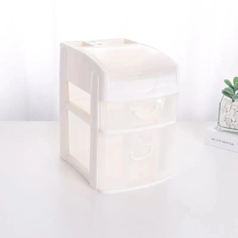 SINOTAO  -  Desktop Storage Box Drawer Ins Girl Heart Student Dormitory Stationery Cosmetics Sundries Jewelry Hand Account Storage Box
