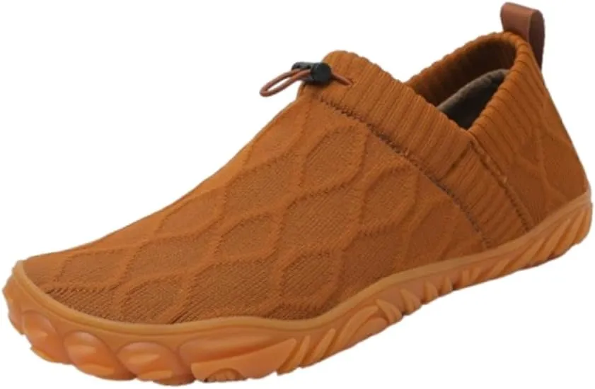 Slip on Barefoot Shoe, Casual Beach Walking Shoes, Slip on Knitted Water Sneakers, Minimalist Shoes Women, Quick-Dry Comfortable Outdoor Running Sneakers