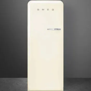 Smeg FAB28ULCR3 50's Retro Style Top Freezer Left Hinge 24" Refrigerator in Cream