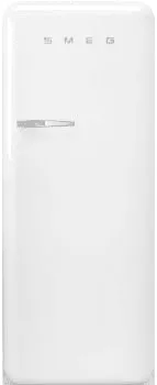 Smeg FAB28URWH3 50's Retro Style 9.9 Cu. Ft. White Top Freezer Refrigerator