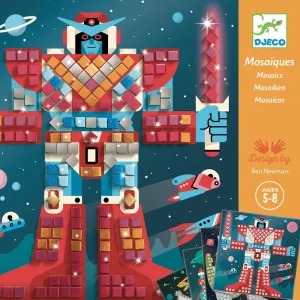 Space Battle Sticker Mosaic Kit