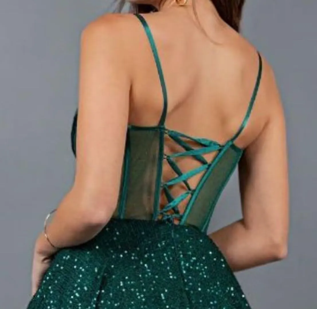 Sparkly Tulle Homecoming Dresses for Teens A Line Spaghetti Straps Short Prom Dress A Line Cocktail Gowns