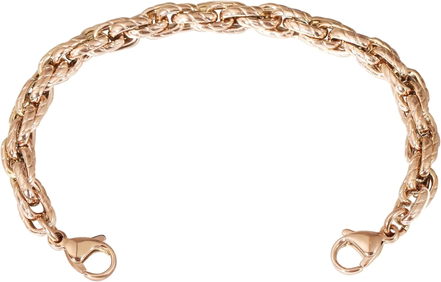 Stainless Steel Interchangeable Chain for Medical Alert Bracelets for Women and MenLobster Claw Waterproof Hypoallergenic Replacement Chain