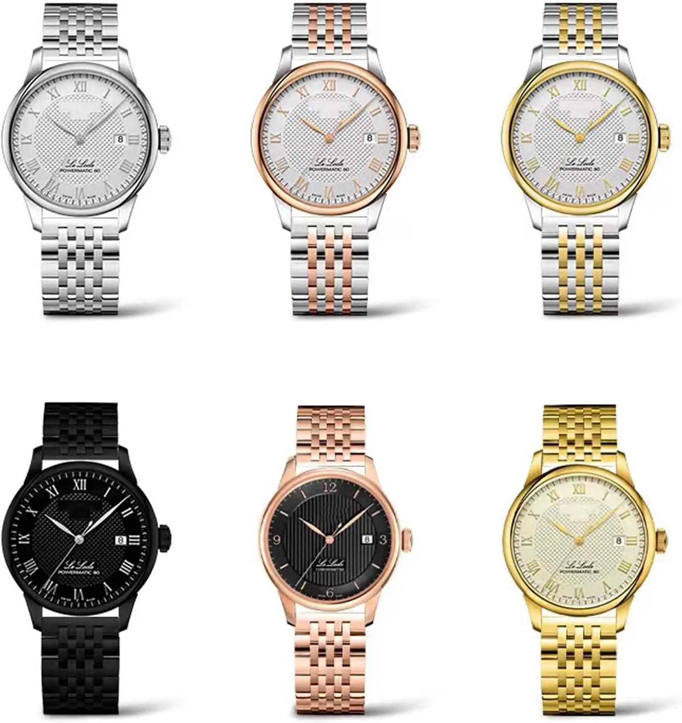 Stainless Steel Watch Band Straight & Curved End 14mm 16mm 18mm 19mm 20mm 21mm 22mm 23mm 24mm Premium Polished Metal Watch Band Bracelet Universal Smartwatch Replacement Strap Men Women