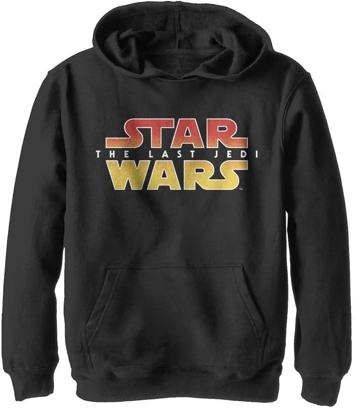 STAR WARS Boys' Textured Logo Hoodie