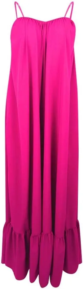 Summer Dresses for Women 2025 Casual Spring Spaghetti Straps Backless Sleeveless Boho Sundresses Beach Vacation Maxi Dress