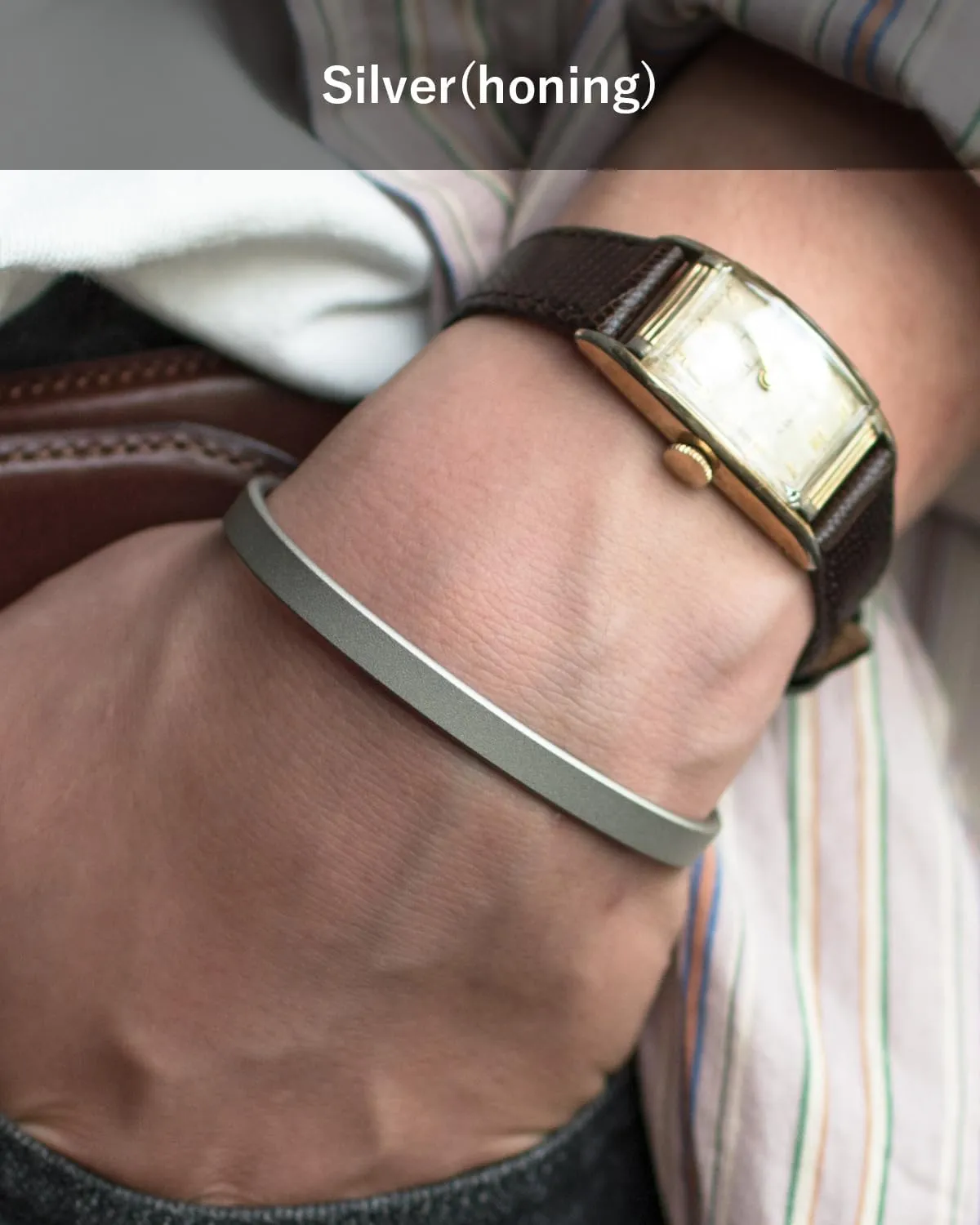 TAVARAT] Cuff Bracelet for men bangle for Men Tps-136