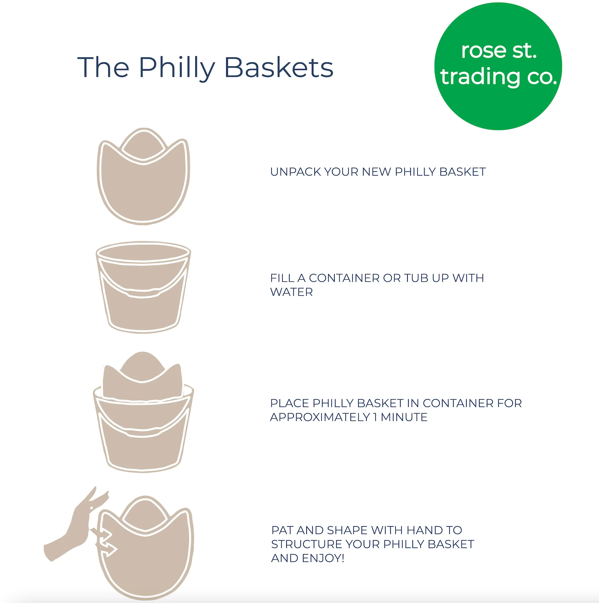 The Philly Basket | Black