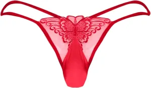 Thongs for Men Men's G String Low Waisted Mesh Mens Underwear Sexy Butterfly U Shaped Bag Comfortable Underwear for Men