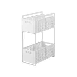 Two-Tier Cabinet Storage Basket