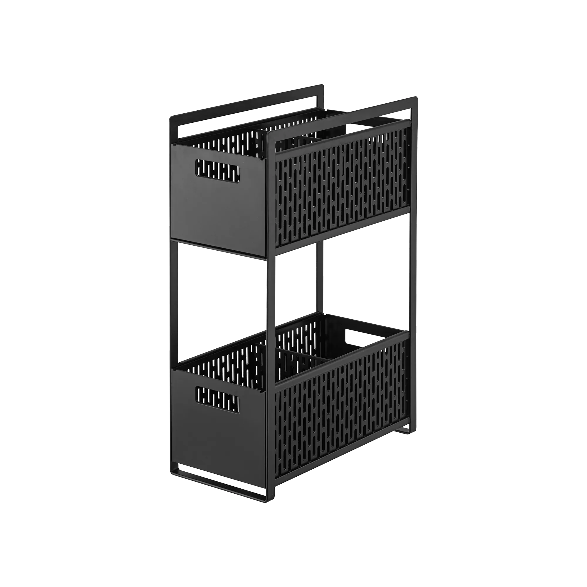 Two-Tier Cabinet Storage Basket