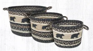UBP-313 Cabin Bear Utility Baskets