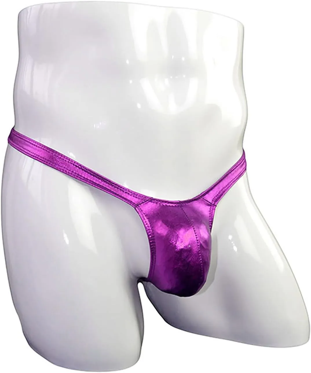 Underwear for Men Lingerie Briefs Sexy Leather Comfortable Underpants