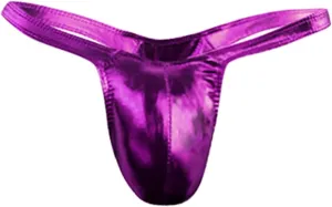 Underwear for Men Lingerie Briefs Sexy Leather Comfortable Underpants