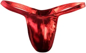 Underwear for Men Lingerie Briefs Sexy Leather Comfortable Underpants