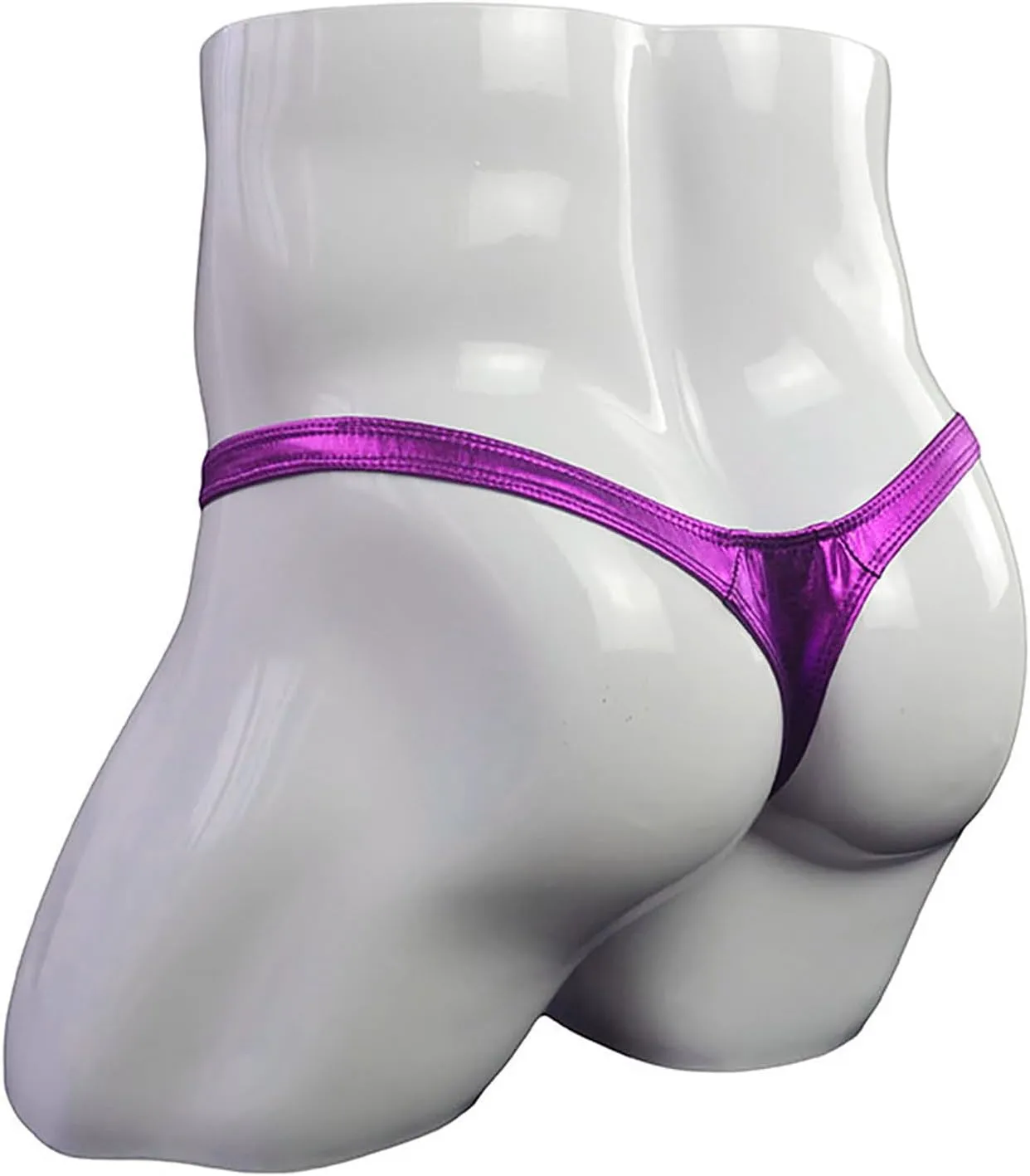 Underwear for Men Lingerie Briefs Sexy Leather Comfortable Underpants