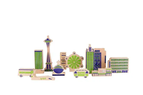 Wanderlust Seattle Wooden Playset