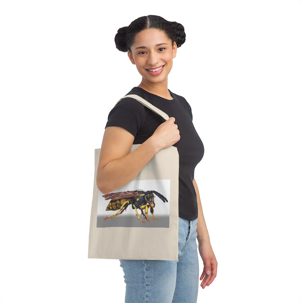 Wasp Canvas Tote Bag