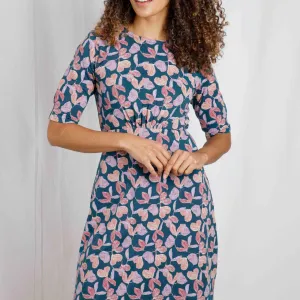 Weird Fish Women's Cassandra Jersey Swing Dress