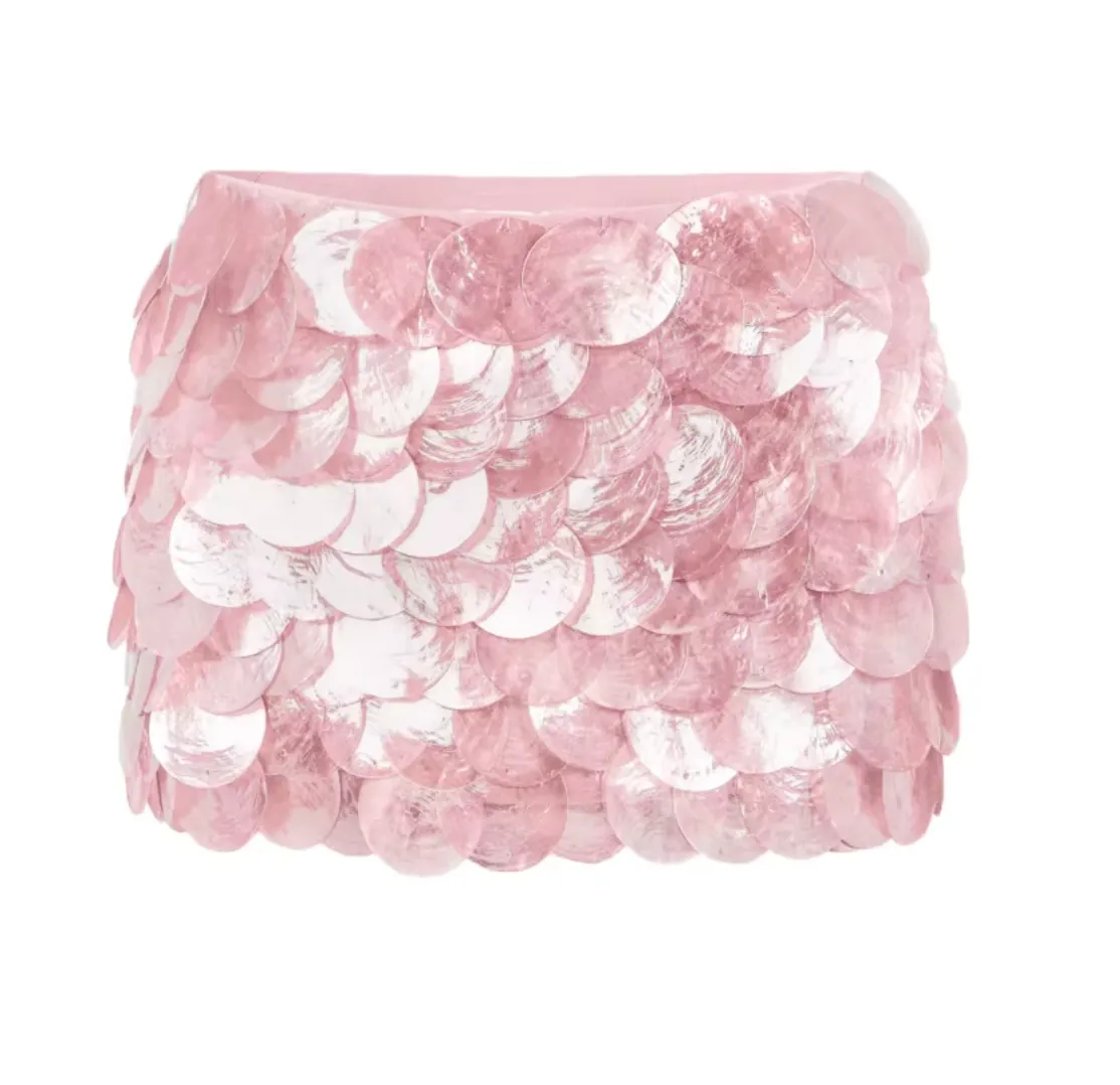 WILLOW LARGE SEQUIN MINI SKIRT
