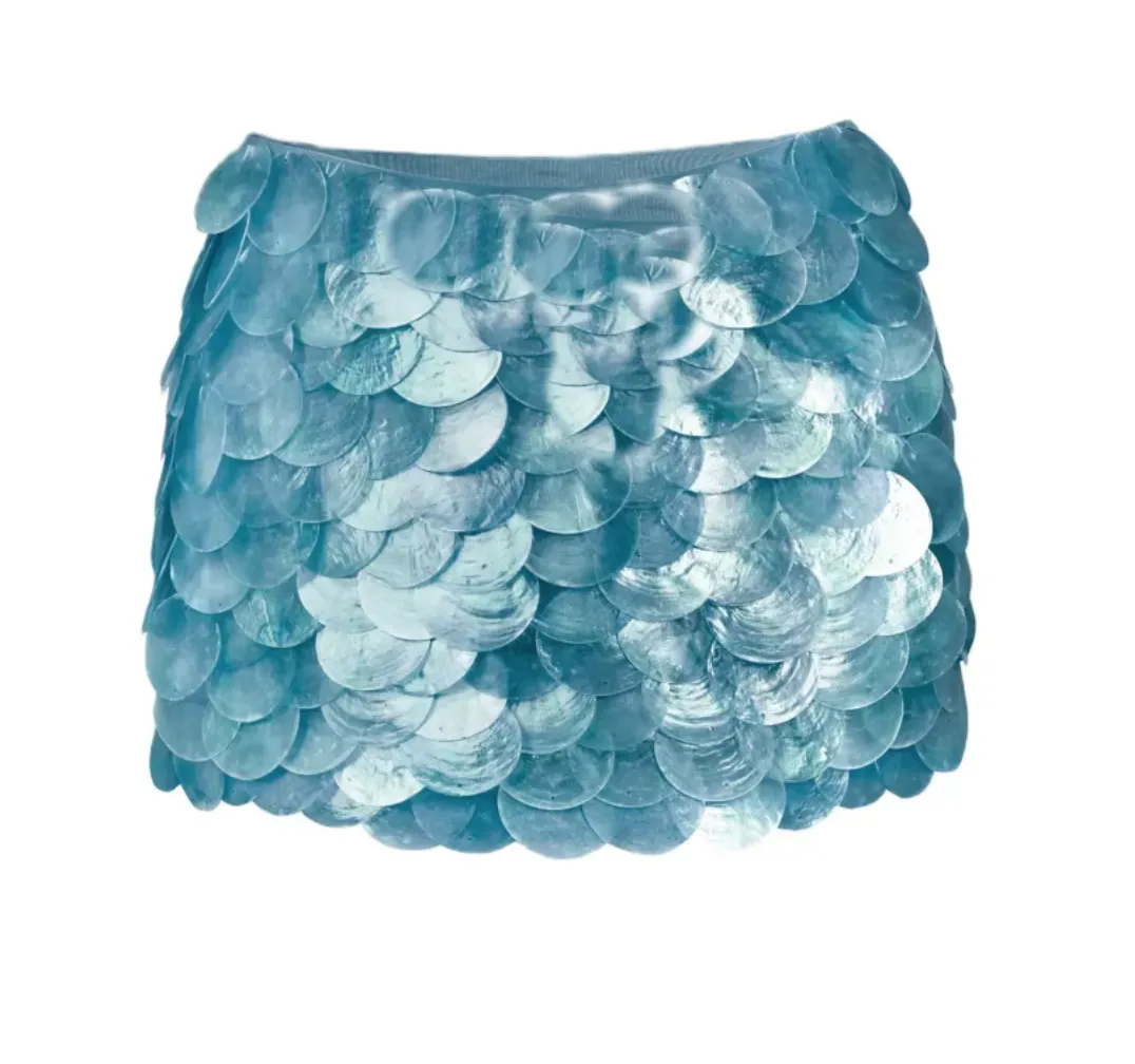 WILLOW LARGE SEQUIN MINI SKIRT