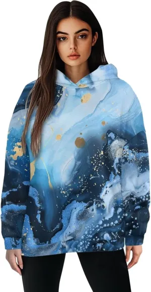 Women's Hooded Sweatshirts Cozy Lightweight Long Sleeve Hoodies Casual Sports Gym Pullover Tops Size S-2XL