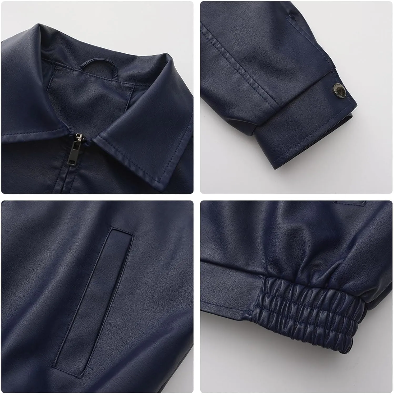 Womens Oversized Leather Blazer Jackets Faux Suede Fall Fashion Motorcycle Coats Jacket Winter Outfits Clothes 2024