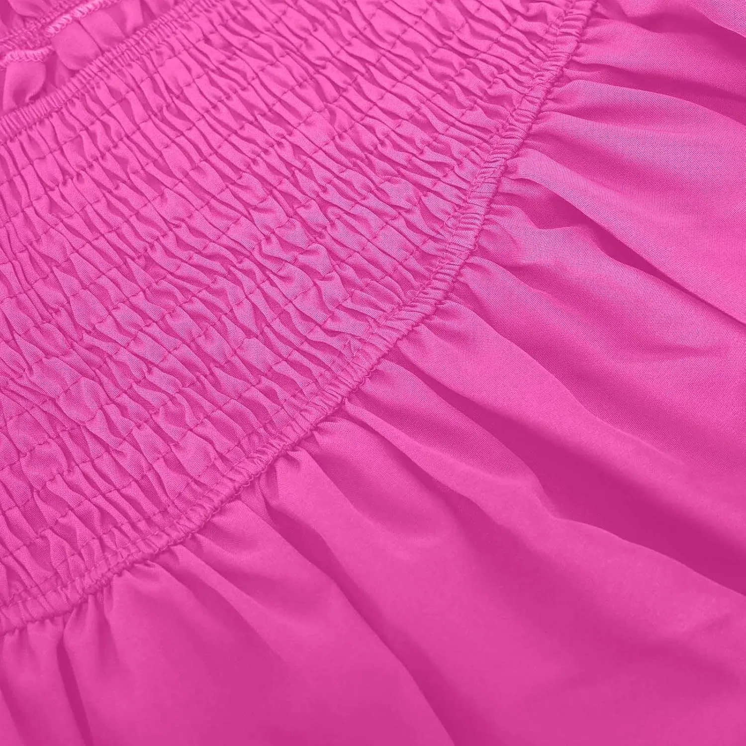 Women's Pleated Skirts High Waisted Layered Ruffle Curvy Hem Tiered Skirt Solid Color Sports Running Skirts