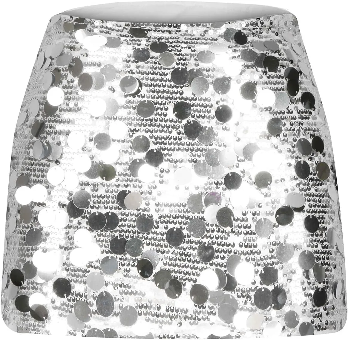 Women's Sequin Skirt Sparkle High Waisted Stretchy Bodycon Mini Skirt Trendy Party Night Out Cocktail Glitter Skirts