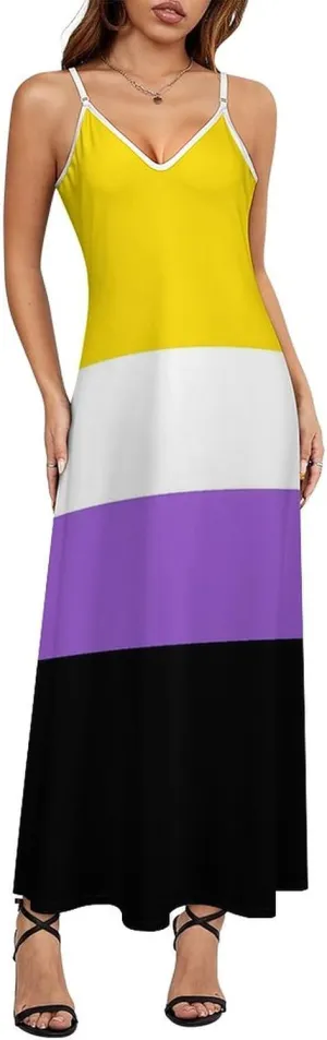 Women's Suspender Long Skirt Palestine Flag Comfortable Simple Home Shopping 2025