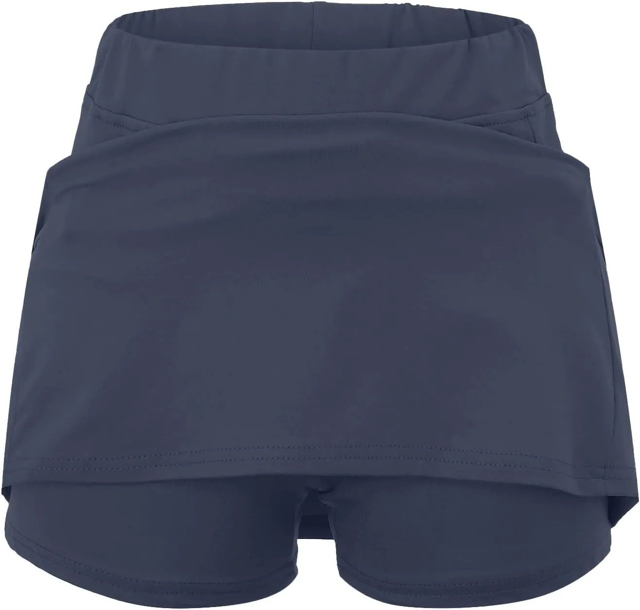 Women's Tennis Skirts Fashion Stretchy High Waist Golf Inner Shorts Sports Plus Size Solid Running Workout Athletic Skorts