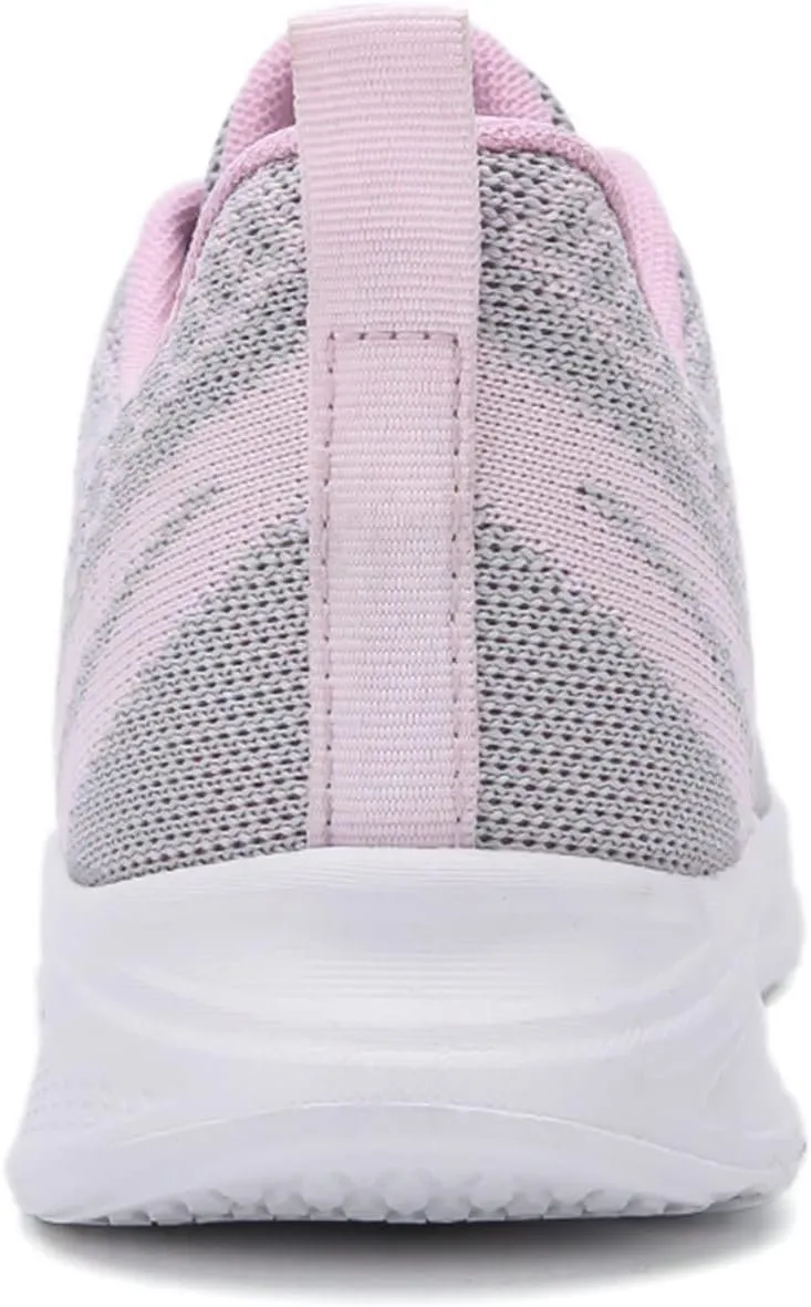 Womens Walking Running Shoes Lightweight Non Slip Tennis Fashion Sneakers Colorblock Platform Lace-Up Breathable Casual Shoes