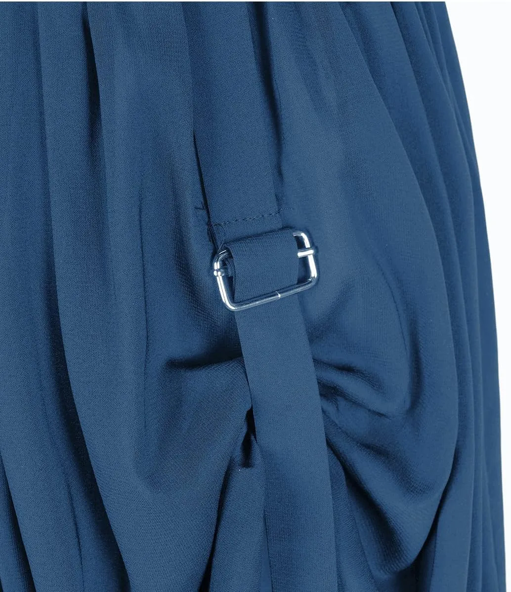 ZZEQYG Women's Victorian Renaissance Skirt Double-Layer Long Skirts