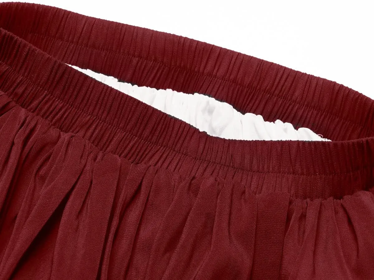 ZZEQYG Women's Victorian Renaissance Skirt Double-Layer Long Skirts