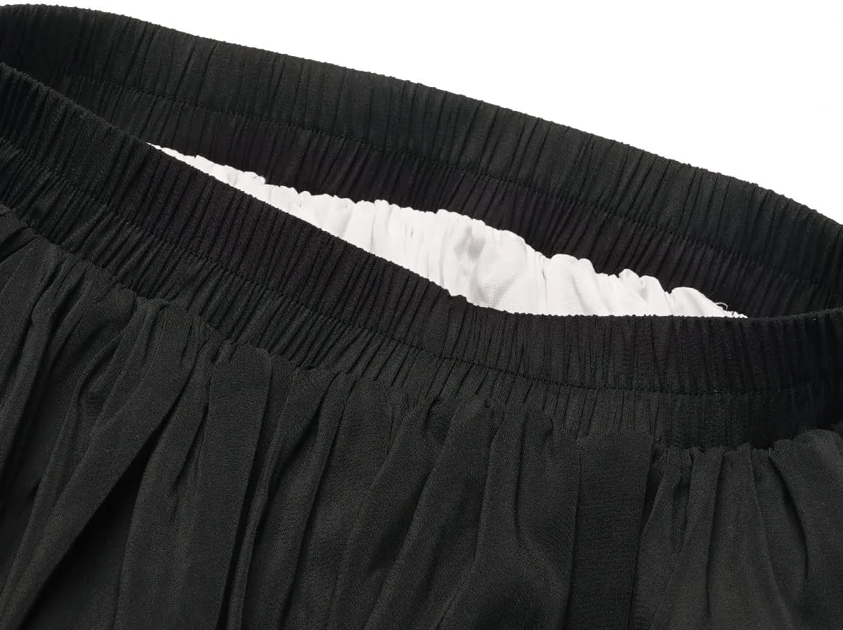 ZZEQYG Women's Victorian Renaissance Skirt Double-Layer Long Skirts